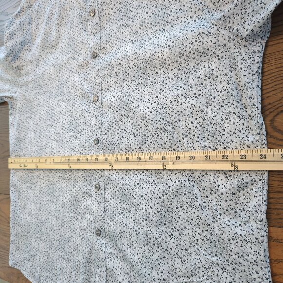 Bugatchi Gray Men's Shirt Sz L Button-Up Classic Fit Comfort Stretch‎ Career - Picture 11 of 16